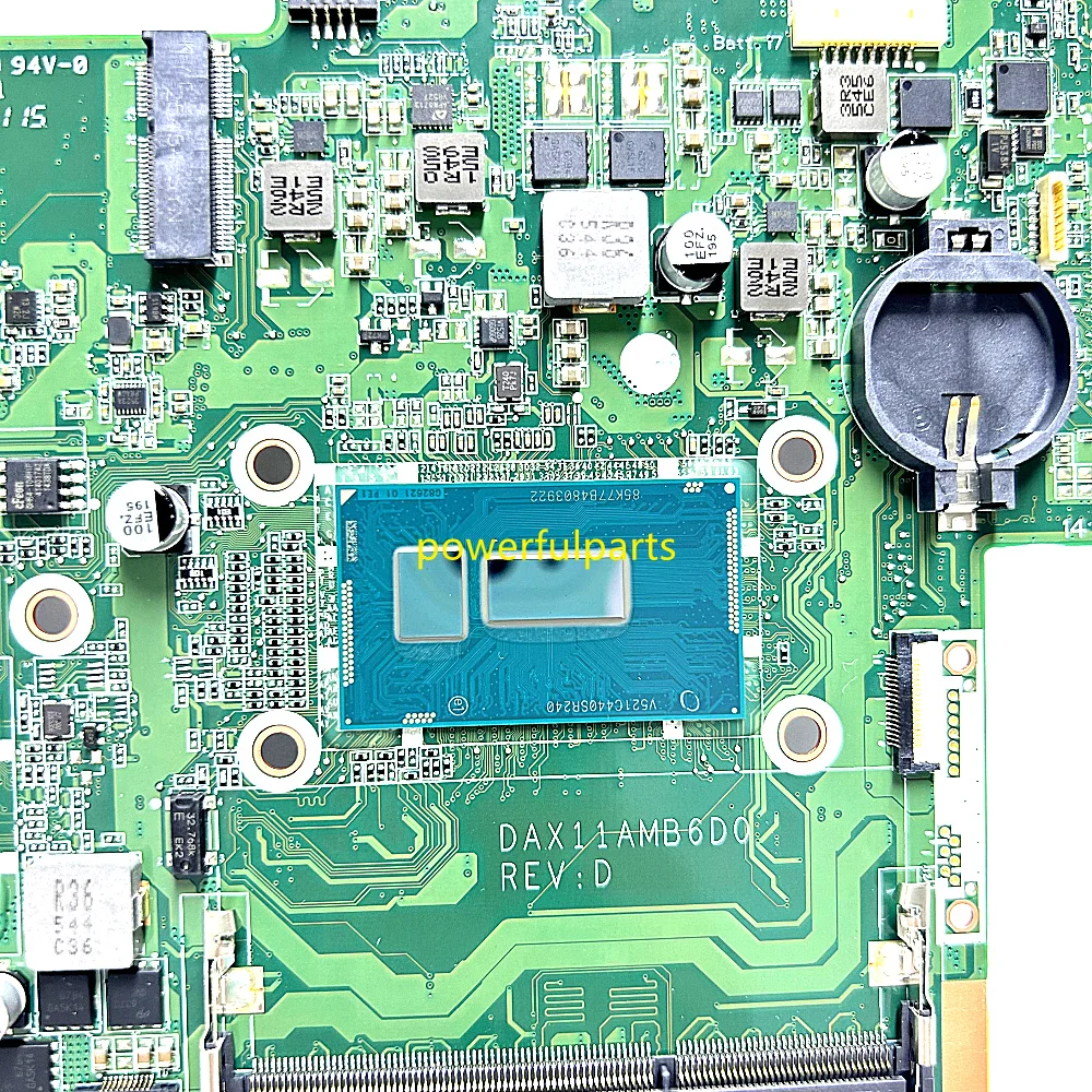 Imagem -02 - Polegadas Pavilhão 17-g Motherboard I35020u Mais Amd Gráfico Embutido Dx11amb6d0 Funcionando Bem 17