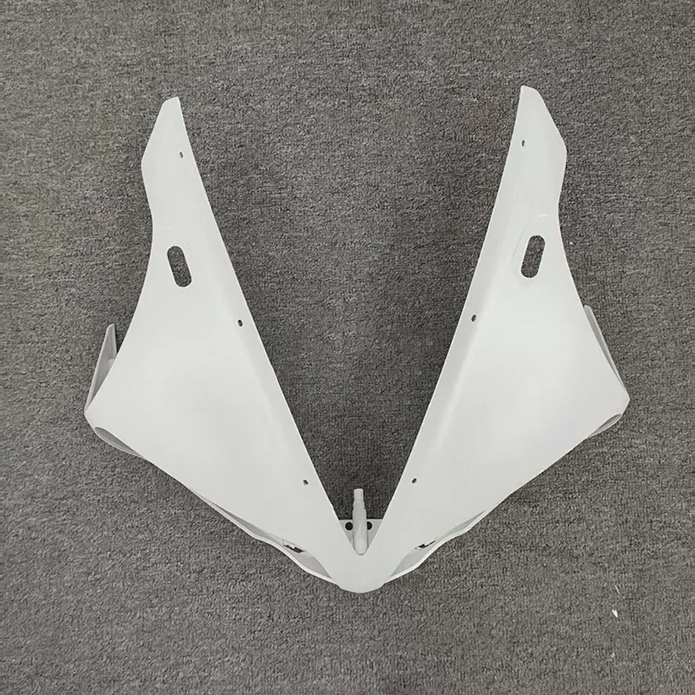 Motorcycle Unpainted White Upper Front Cowl Nose Fairing Injection Molded For Yamaha YZF R1 2004  2005 2006