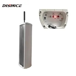 Outdoor waterproof wireless walkie talkie receiving sound column RJ45 Network IP speaker& one  walkie talkie