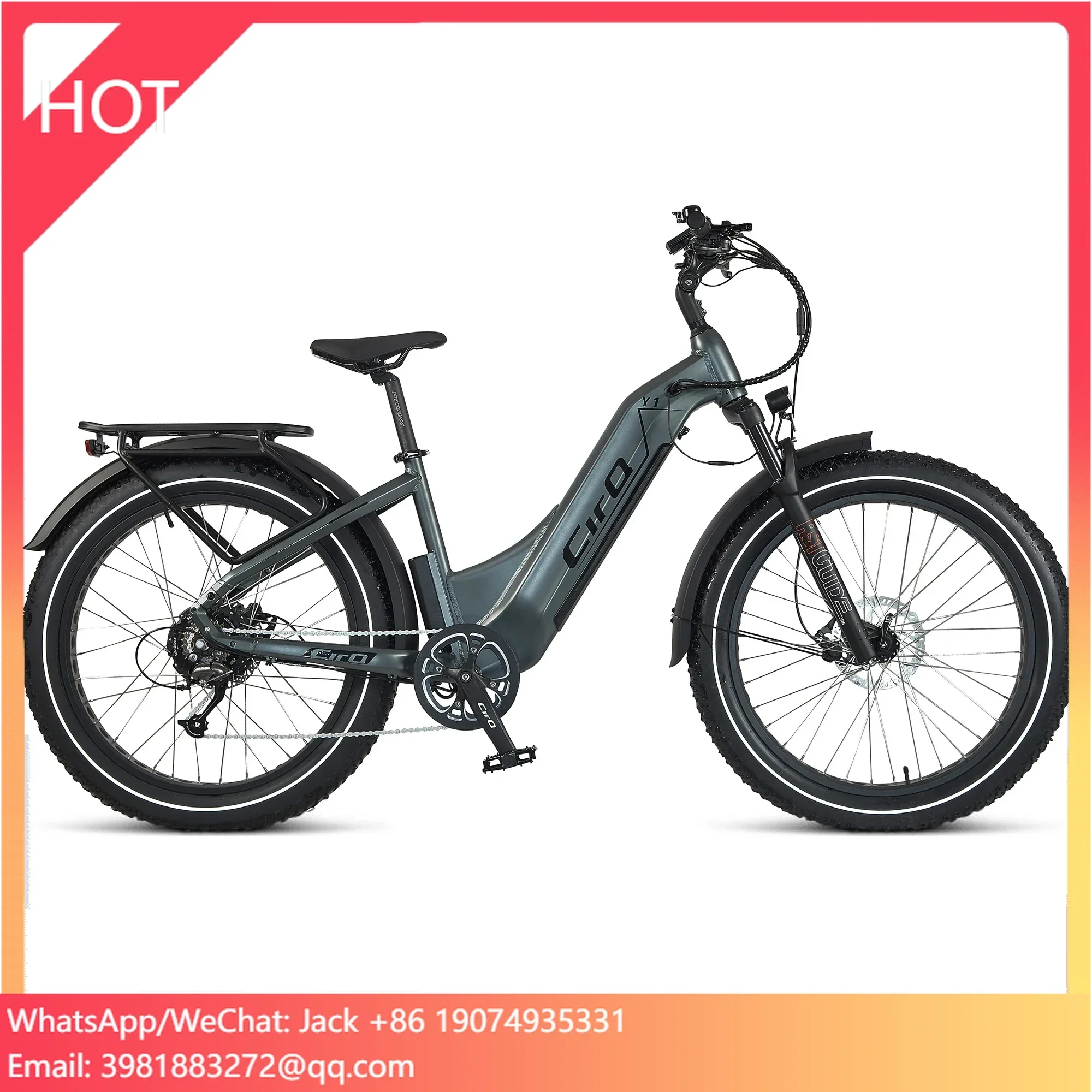 

US warehouse Hot Selling Design Belt Drive Electric Motor Bike With Fat Tire Electric Other Bikes In Long Range E Bike