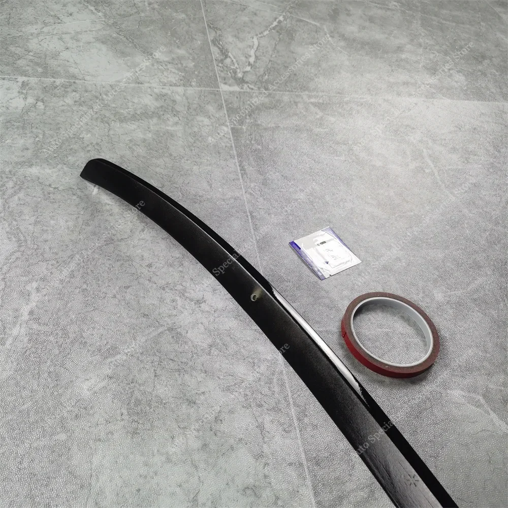 Racing Rear Spoiler Wing For BMW 5 Series G60 520d 520i 530i 530e 550e M5 Style 2023-2025 Sticker Gloss Black Bodykits Tuning