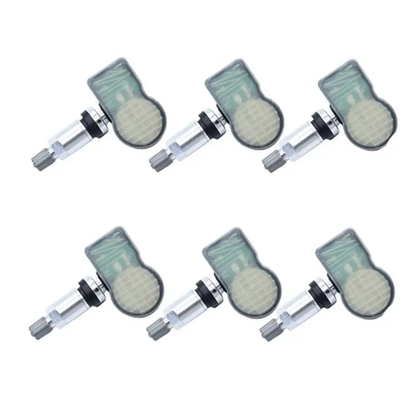 6Pc Tire Pressure Sensor Programmable MX Sensor 315MHZ+433Mhz 2 In 1 Universal Autel Tool TS408 TS508 ITS600 TPMS Sensor