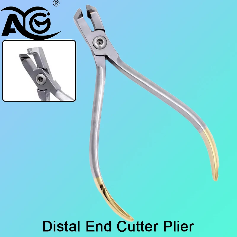 

1PCS AG Dentistry Distal End Cutting Plier Orthodontic Dental Forceps Stainless Steel Wire Filament Cutter Tools for Dentist