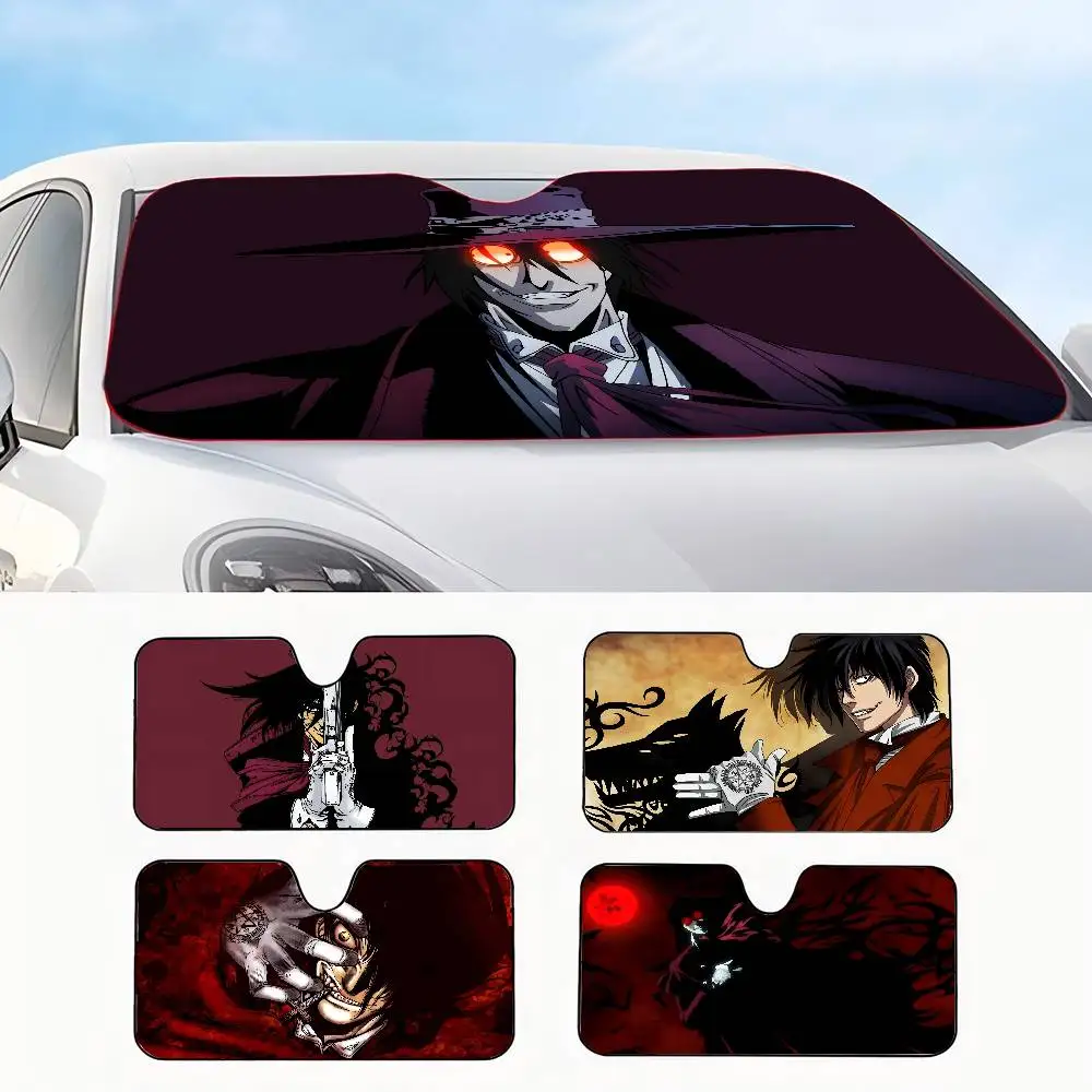 

A-Alucard Hellsing автомобильная солнечная защита с подогревом лобовое стекло солнцезащитный козырек автомобильное окно лобовое стекло крышка солнцезащитный козырек авто солнцезащитный козырек