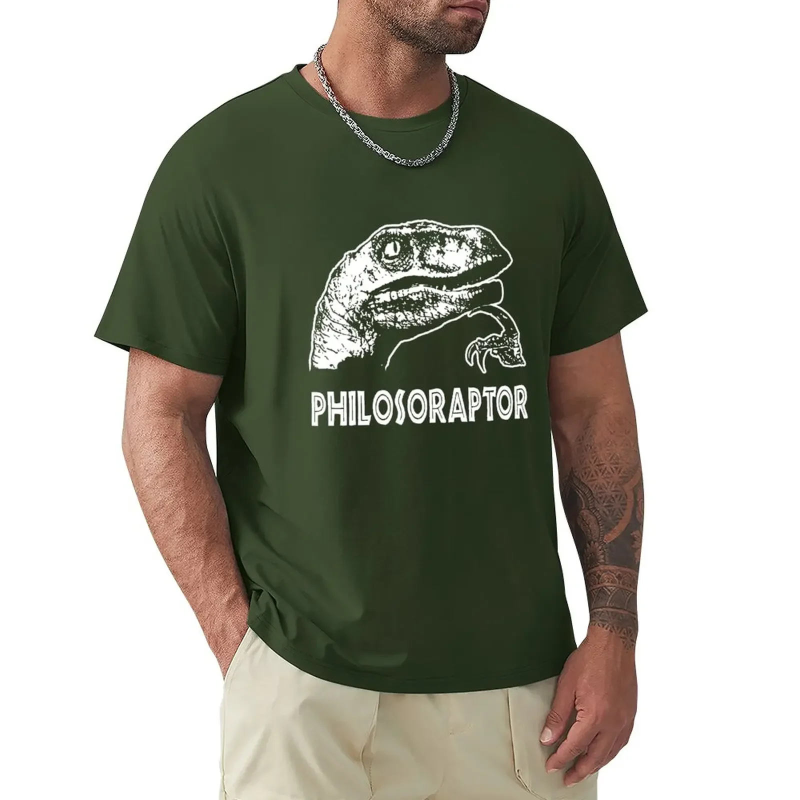 Philosoraptor T-Shirt vintage clothes graphic t shirts custom t shirt tshirts for men