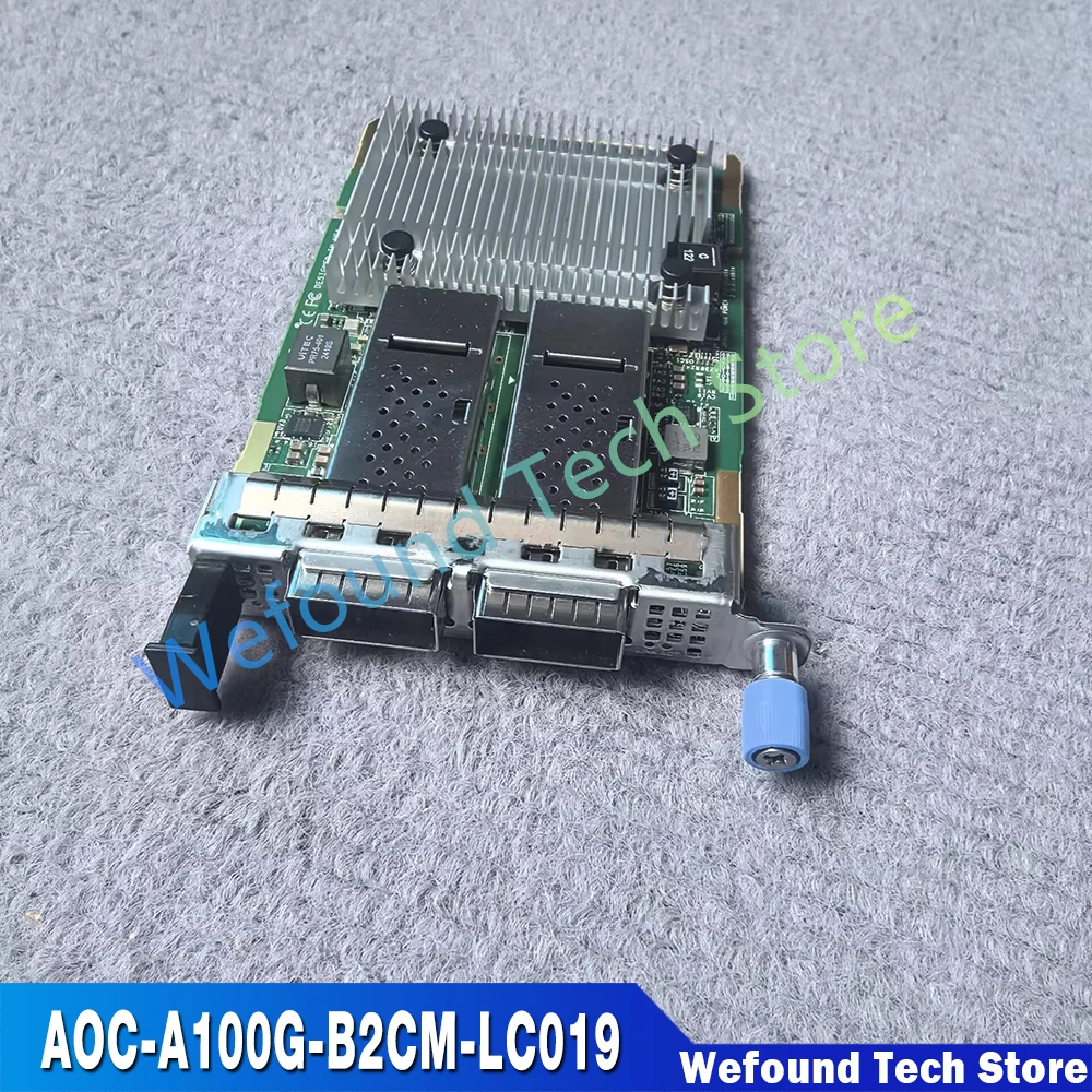 

AOC-A100G-B2CM-LC019 Серверная сетевая карта Двухпортовая сетевая карта 100G OCP 2025S