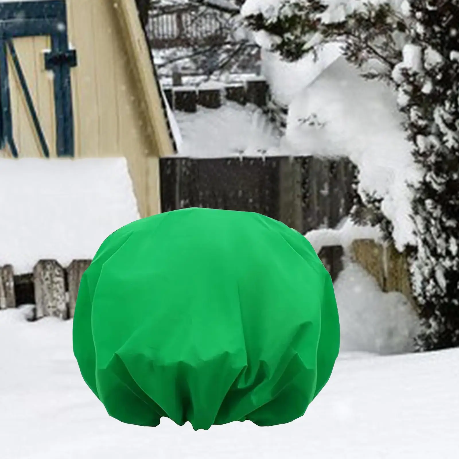 Anti Frost Plant Cover Non Woven Insulation Frostproof with Drawstring for Outdoor Trees Potted Plants Shrubs
