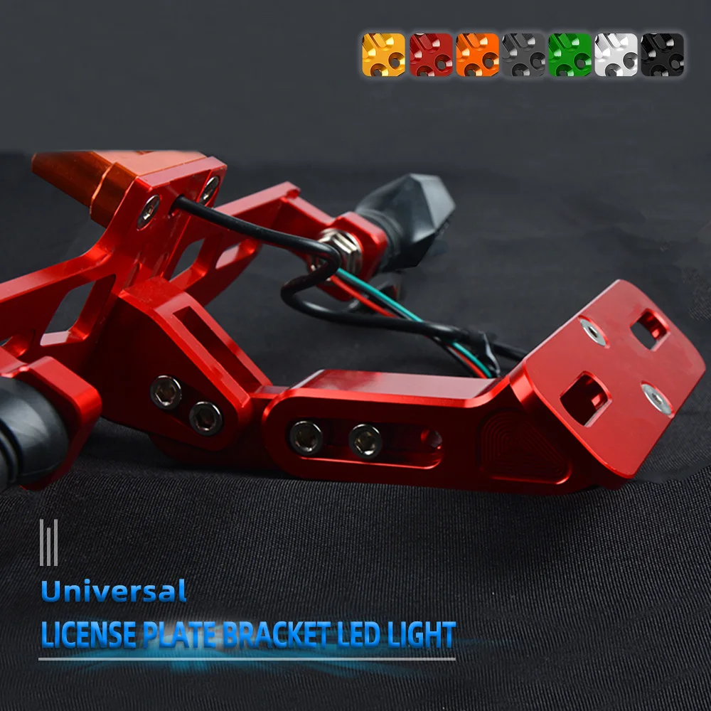 Supporto della staffa targa PER HONDA Hornet CB599 CB600 CBR 600 F2 F3 F4 F4i 1991-2007 Hornet CB919 2002-2007 2006 2005 2004