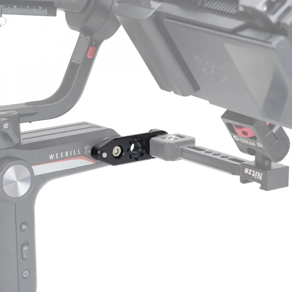 Placa de montaje Nitze con roseta para zhiyun-tech WEEBILL-S/LAB y CRANE 3S/3 LAB