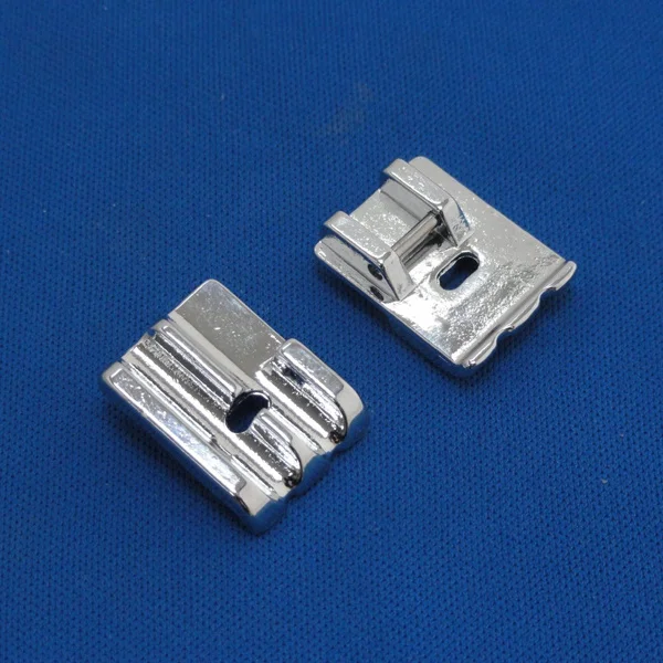 2pcs Piping Presser /16 Inch For Sewing Machine Durable Hard Metal Fit Low Shank Models Handicraft Sewing Tool