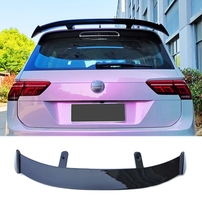 

General racing spoiler, ABS non-perforated rear spoiler GT front wing, used for suv hatchback Peugeot 206