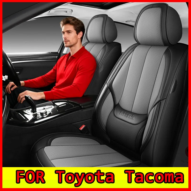 

FOR Toyota Tacoma Waterproof Wear-Resistant Car Seat Covers – Canyon, Soft Comfortable, Waist-Friendly