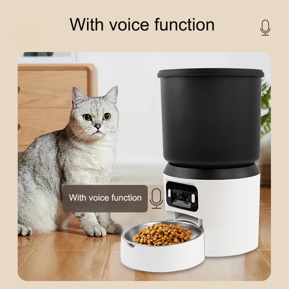 4L Pet Feeder Butto… - image