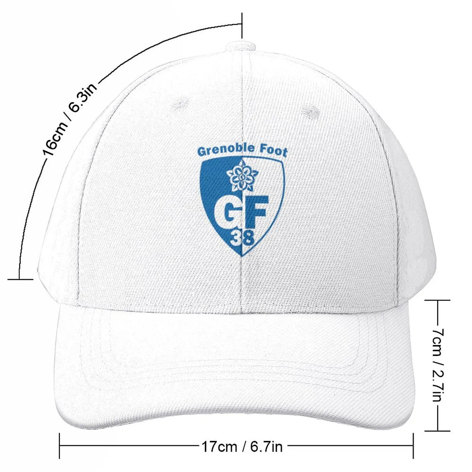 Grenoble Foot 38 Baseball Cap black Dropshipping Visor Men's Baseball Women's