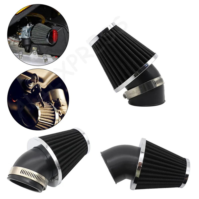 

Universal Air Filter 35/38/42/45/48/50mm Motorcycle Air Filter For 50cc 110cc 125cc 140cc Motorcycle ATV Scooter Pit Dirt Bike