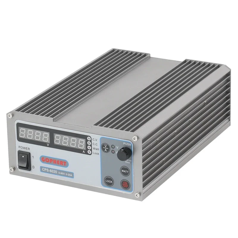 2023New CPS-6020 0-60V 0-20A High Power Digital Adjustable Precision PFC Compact Lab Switching DC Power Supply Industrial Pepair