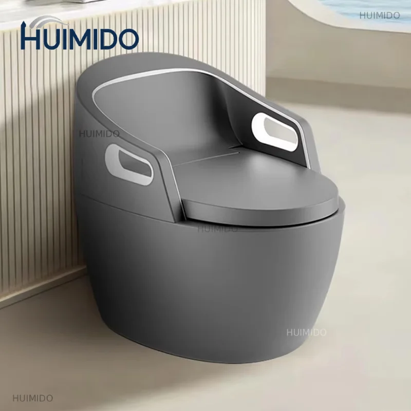 2025 new ceramic wall-mounted massage function automatic flushing intelligent remote control leak-proof intelligent toilet