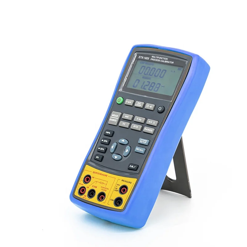 

0.05% Accuracy Two Independent Channels Handheld Multifunction Process Calibrator With Input Output 5 Digits Display