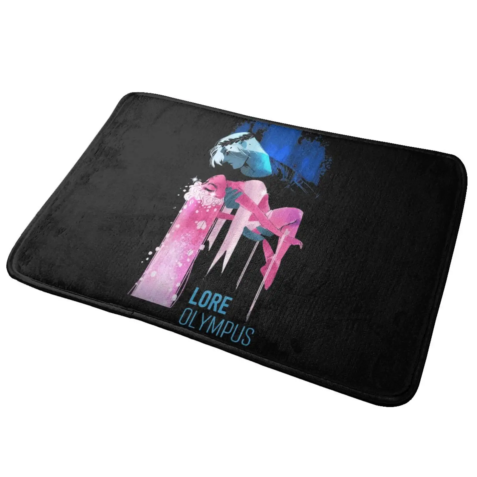 Lore Olympus Hades&Persephone Boyfriend Fit Girls Mat Rug Carpet Floor Balcony Delicate Velvet Rug Fashionable