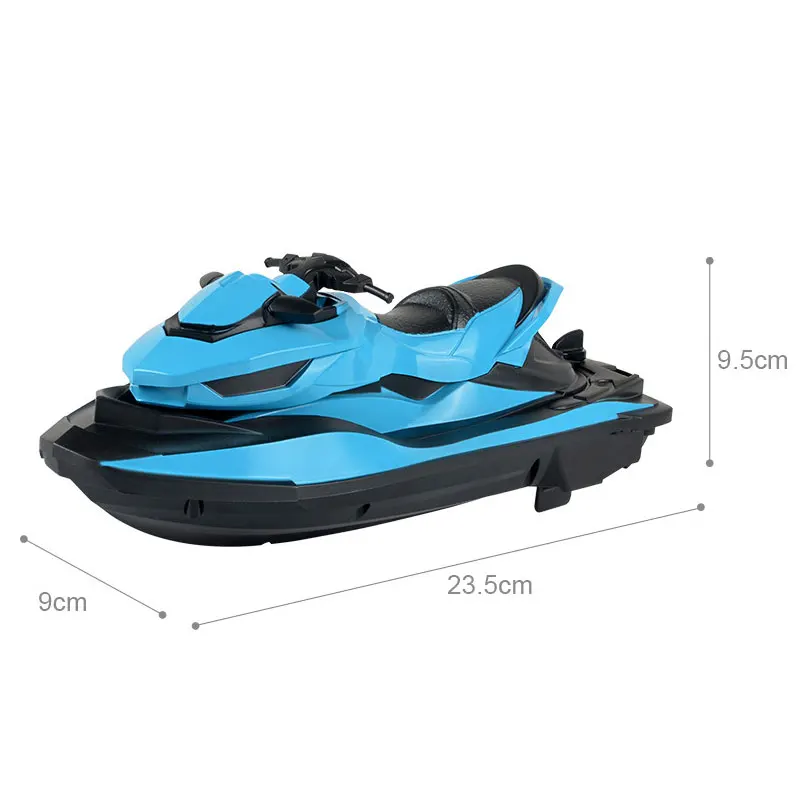 Racing RC Boat High Speed Radio Remote Control Speedboat Waterproof Rechargeable Electronic Motorboat For Pool Game Kids Gift