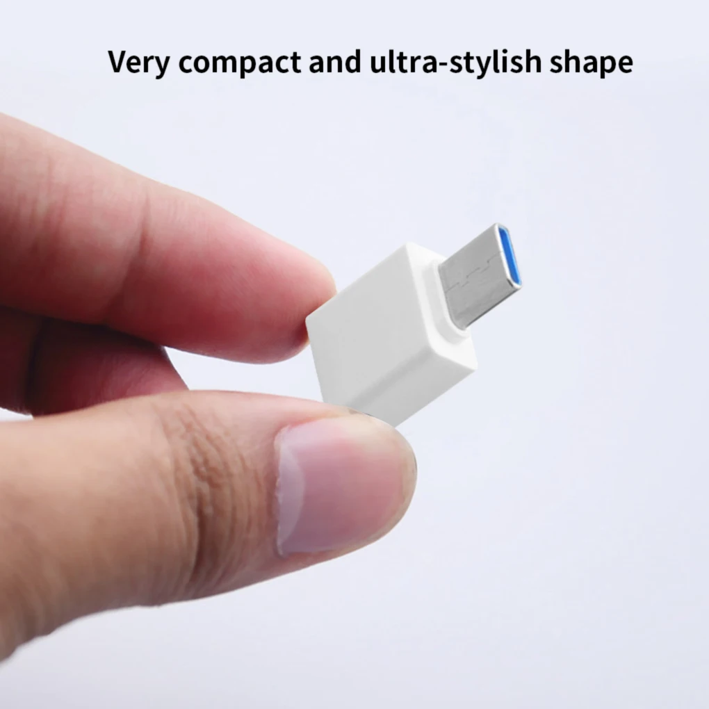 Type-c to USB Adapter Mobile Phone Mini Type-c Converter Fast Data Transmission OTG Adapter 1pc