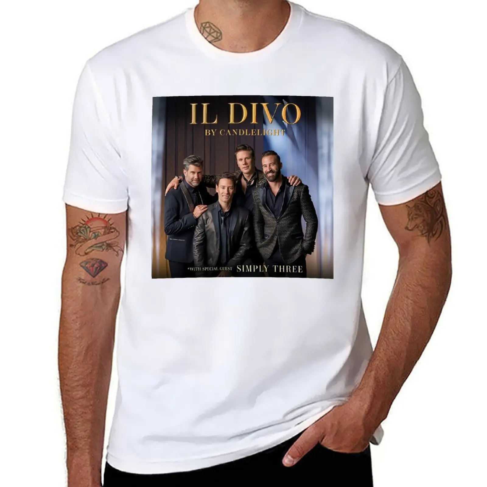 

il tour 2025 divo ori T-Shirt t shirts for man cotton soft t shirt man plain T-Shirt