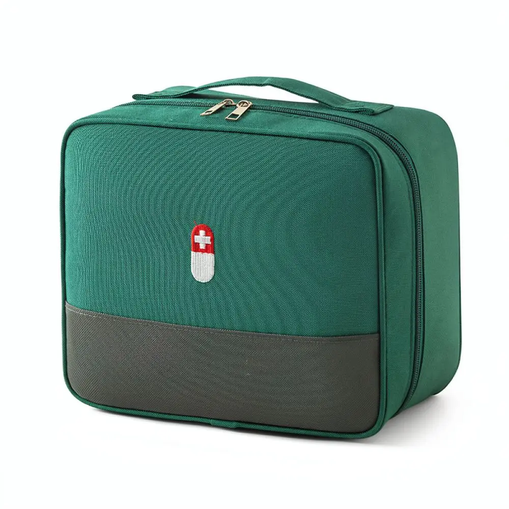 Portable Emergency Storage Pouch Waterproof Oxford Medical Bag Organizer For Outdoor Travel Camping Survival Equipment