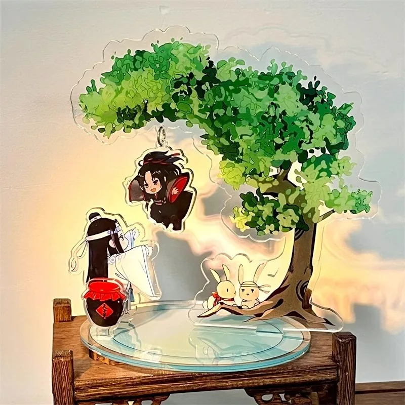 

Mo Dao Zu Shi Wei Wuxian Lan Wangji Acrylic Stand Figure Cosplay Keychain Anime Desktop Ornament Model Collection Gifts