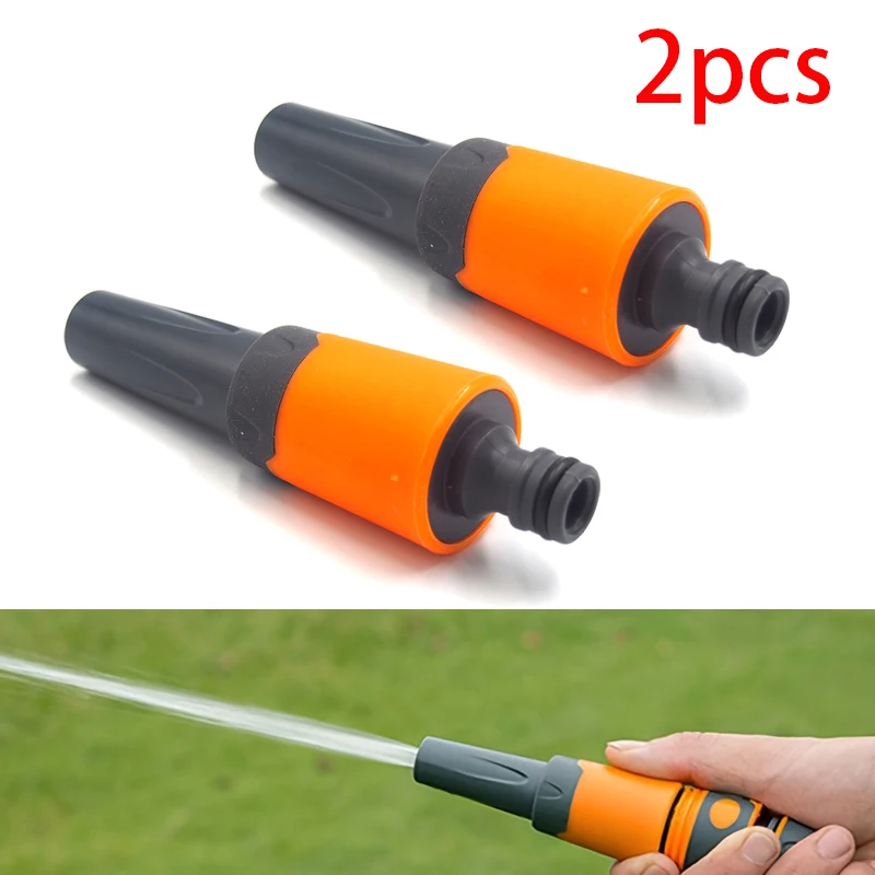 2pcs Multifunctional Washing Spray Gun Head  Adjustable Garden Hose Nozzle Potted Plant Irrigation Nozzle For Gardens Lawns