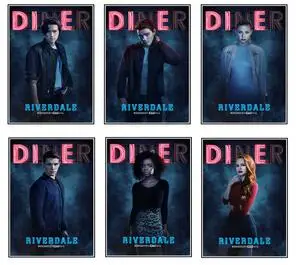 

TV series Riverdale Print Art Canvas Poster For Living Room Decor Home Wall Picture