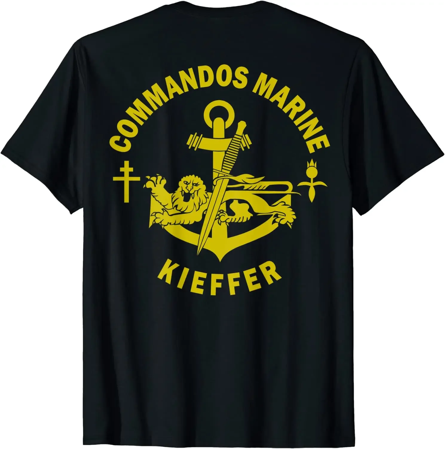 French Special Forces Commandos Marine Men T-shirt Short Casual 100% Cotton O-Neck Shirt