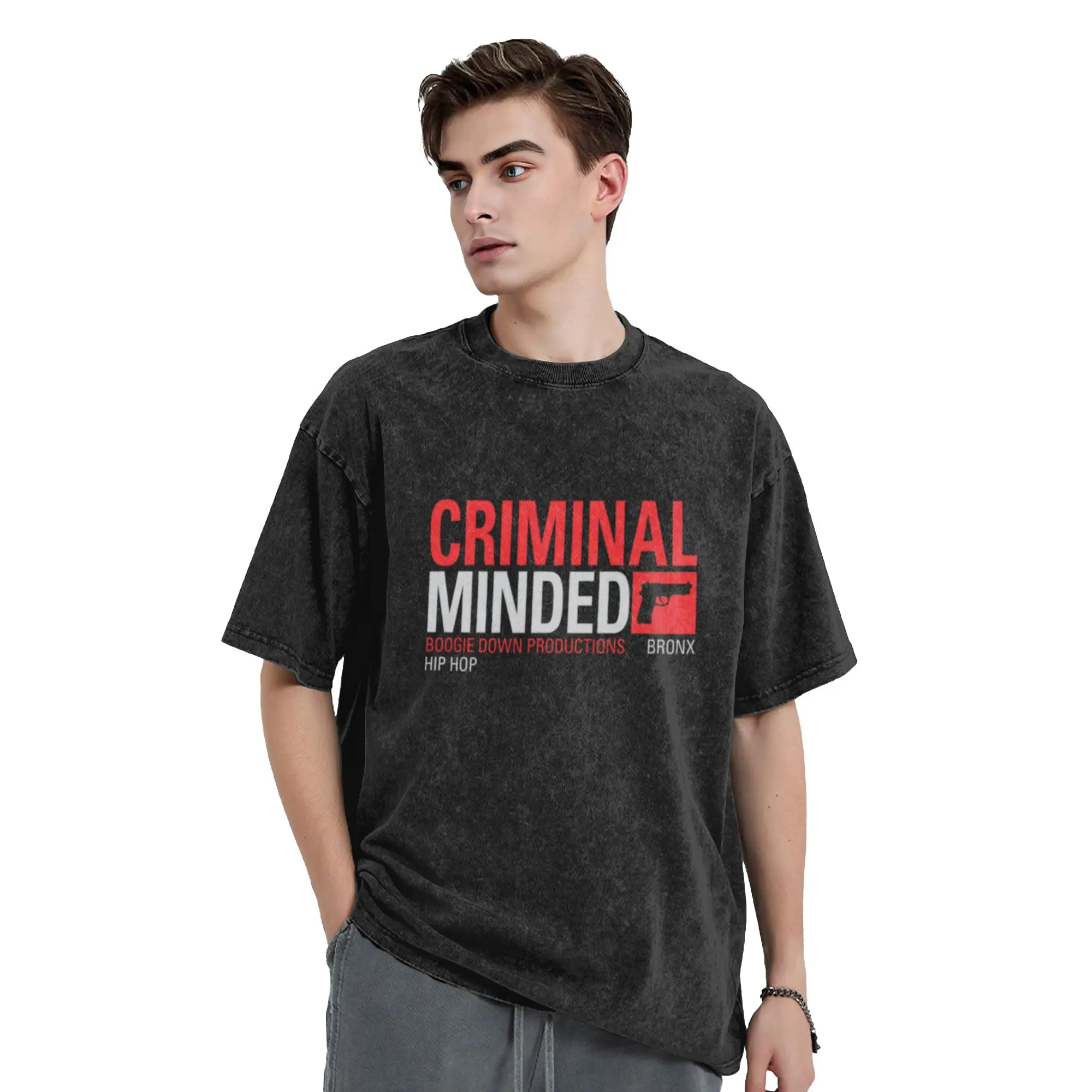 Criminal Minded Classic Chic A Vintage Oversized Cotton Unisex T-Shirts