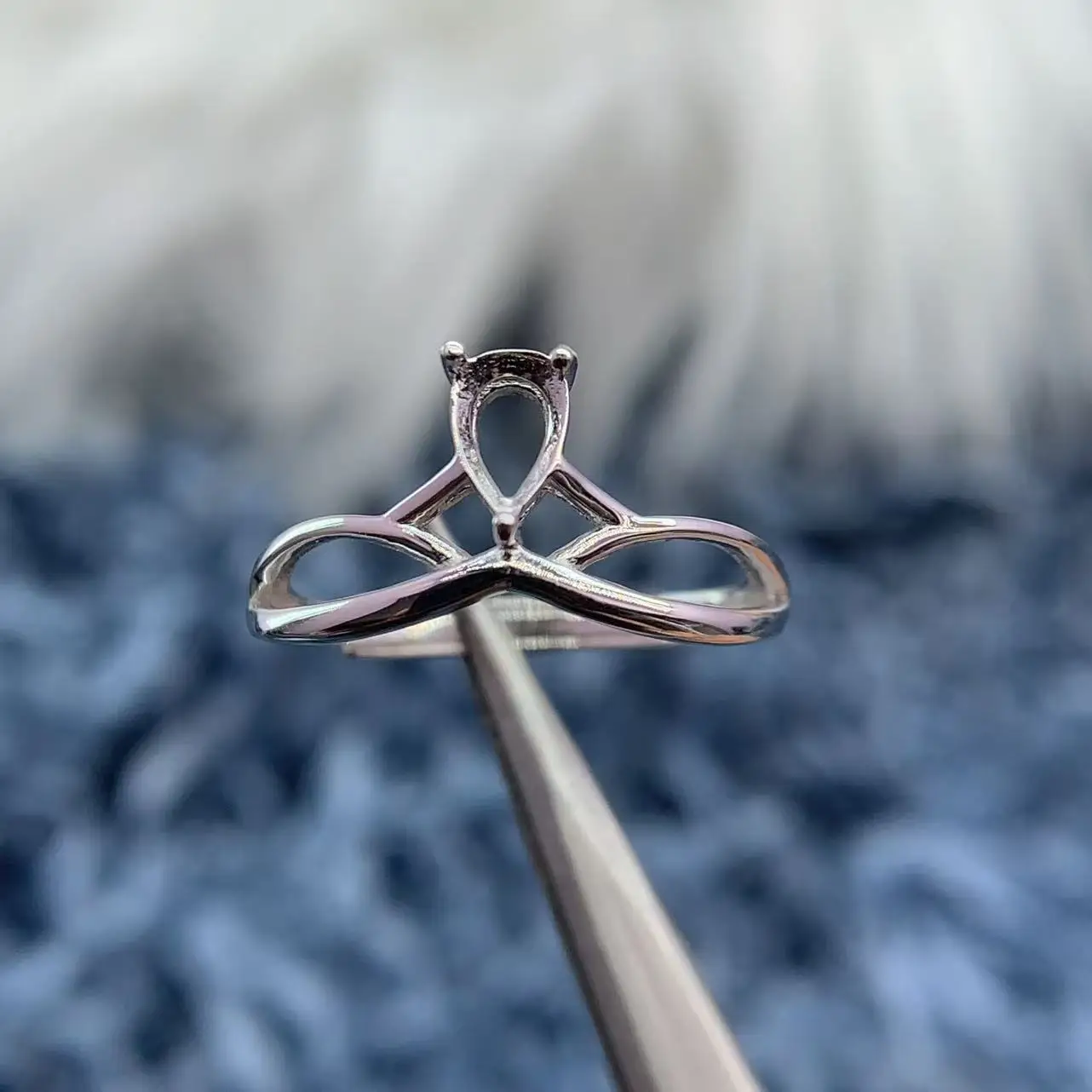 

MeiBaPJ инкрустация капля 5*7 мм S925 стерлингового серебра DIY кольцо циркон бабочка женские подарки очаровательные роскошные ювелирные изделия оптом