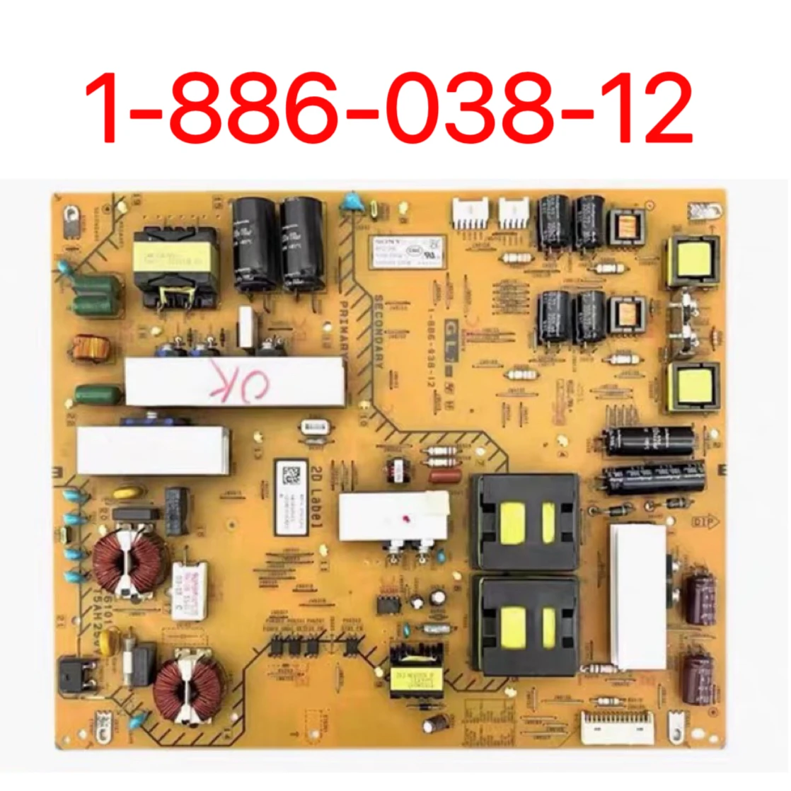 

Тест на работу для SONY Φ power board 1-886-038-12