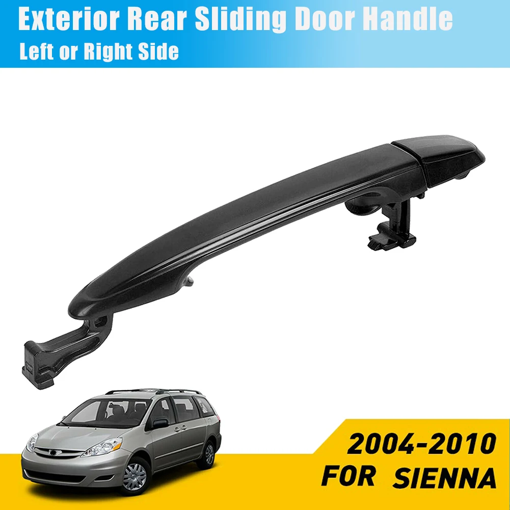 Pegangan pintu geser belakang eksterior 69213-08020 untuk Sienna 2004-2010 pengemudi kiri/kanan/sisi penumpang