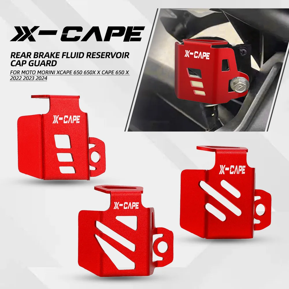 Oil Cup Guard For Moto Morini X-Cape 650 1200 650X XCape 650 X 2022-2023 Accessories Rear Brake Fluid Reservoir Protector Cover