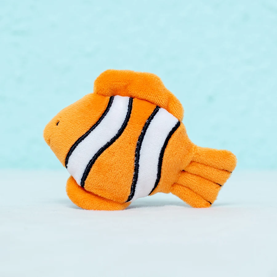 Kawaii Mini Animal Crab Sea horse Hippocampus Clownfish Hand Puppets for Baby Kids Puzzle Finger Puppet