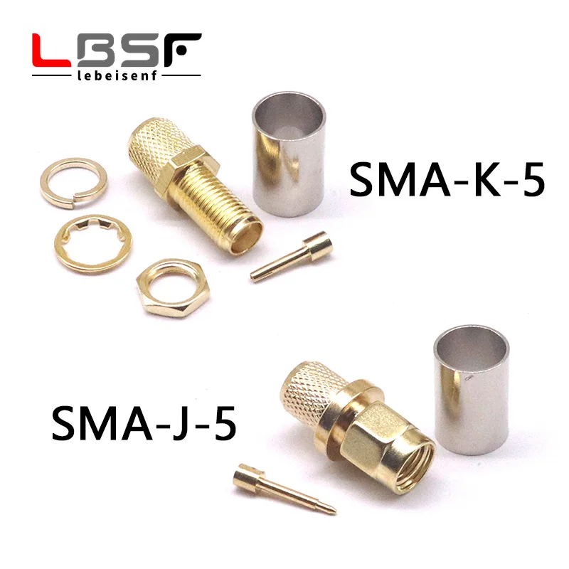 5Pcs Coaxial Rf Con…