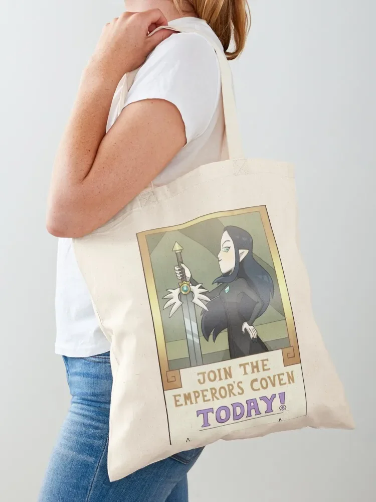 

Join The Emperor's Coven! Tote Bag tote bags cloth bags cute tote bag large size bags bag women