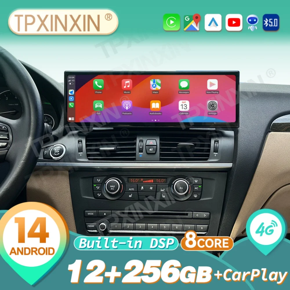 

RHD LHD 14.9 " For BMW X3 F25 2011-2017 Android Carplay Car Radio Stereo Automotive Multimedia Player GPS Navigation Head Unit