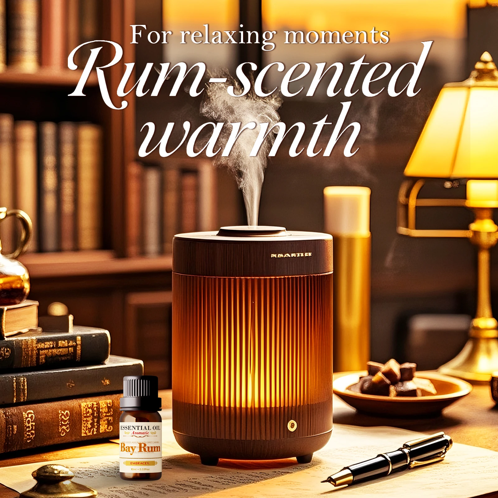 10ml Bay Rum Fragrance Oils Reed Diffuser Oil Bay Rum Funny Gifts DIY Candle Making Diffusion Humidifier
