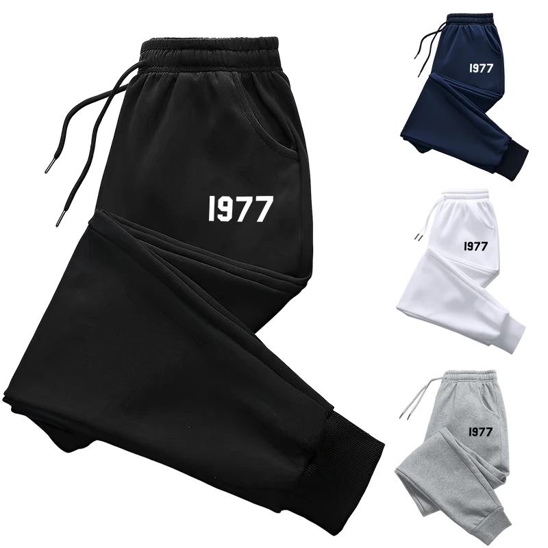 

Mens Sweatpants Quality Casual Tracksuit Trousers Daily Fashion Printing Versatile Sale Gym Jogging Pants Comfortable Soft Sport