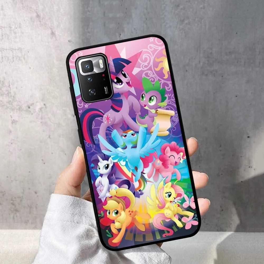 M-My Little P-Pony Phone Case For Redmi Note 4 X 5 A 6 7 8 T 9 9S 10 11 11S 11Epro Poco M3 Pro