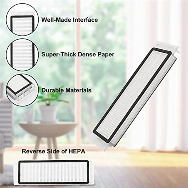 A74X-Accessories For Roborock S6 Pure, S6, E4, S4 Max, S6 Maxv, S5, S5 Max, S4, E20 E25 E35 S50 Robot Vacuum