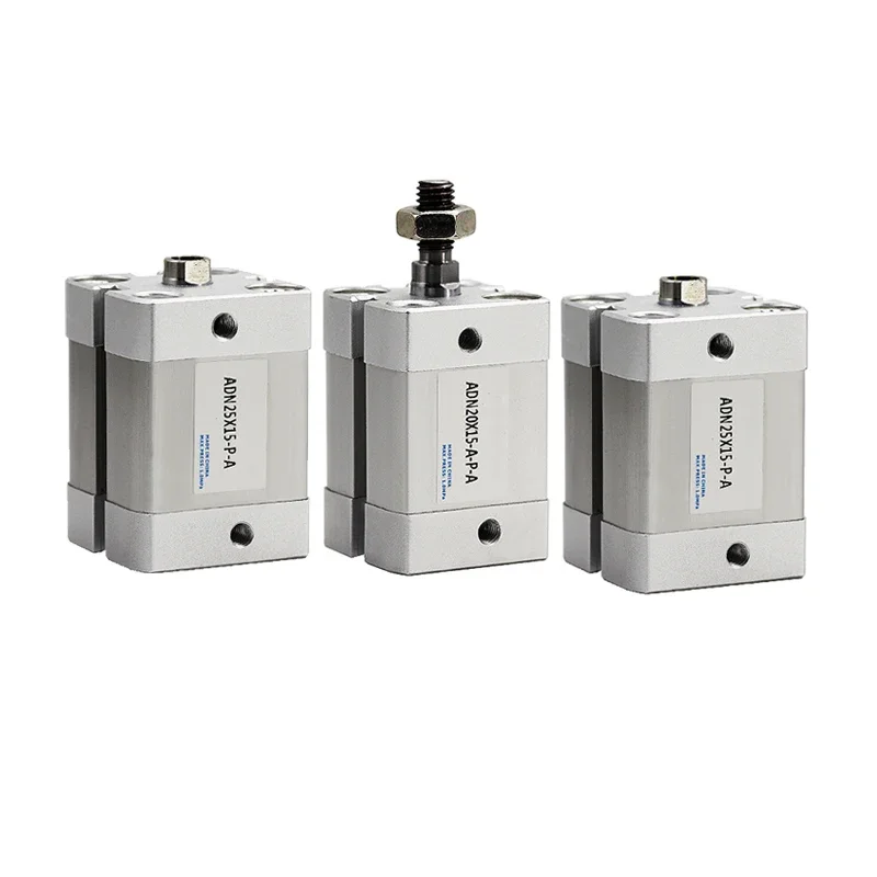 ADN25*10/15/20/25/30/45/50/80-A-P-A Male Female Double Action ADN Smal Lsquare Air Pneumatic Cylinder