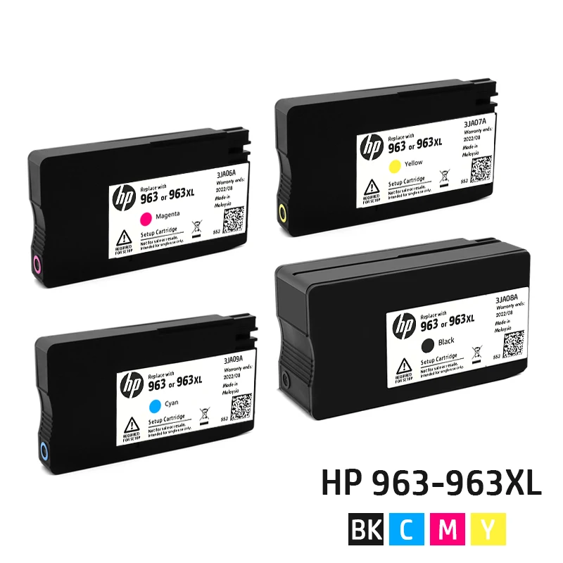 Tinta kartrid asli untuk HP 963XL 963 XL HP OfficeJet Pro 9010 9012 9015 9016 9018 9019 9020 9025 tinta Printer HP963