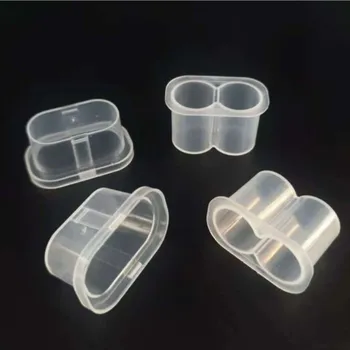 3/5/7/10mL 2/10/24-Slot Vial Storage Case Plastic Stackable Microtube Storage Box Clear…