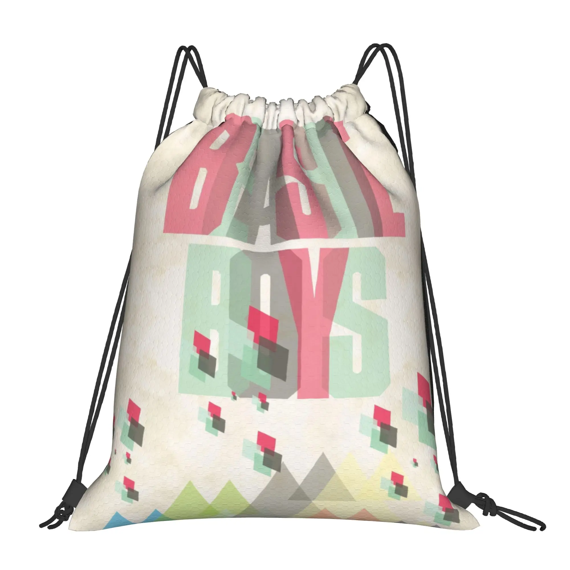 Beastie Boys 6  Multi-function Pocket Men Women Storage Backpack Teenager Travel Bag Print Drawstring Bags