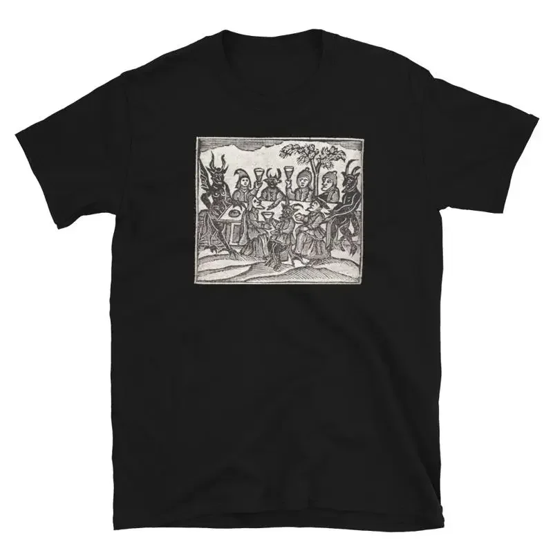 Dine With The Devil First Supper Witches Delight T Shirt