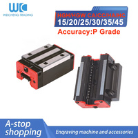 Linear Rail Block HGH15/20/25/30/35/45 CA/HA Or HGW15/20/25/30/35/45 CC/HC Slider For P Class HGR20 Guide CNC Parts